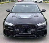 Audi A6 C7 2011-2017 Motorhaube RS-Style (2014-2017) Foto 2