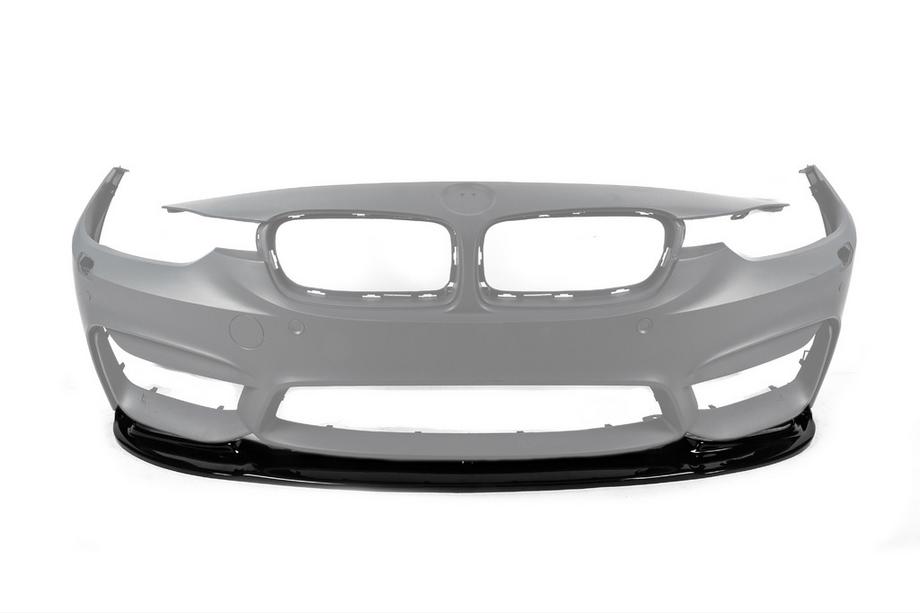 BMW 4 Series F32/F33/F36 2012-2020 Frontspoiler DPT Lip V-1 (Für M4, Schwarz Glanz) Foto 2