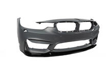 BMW 4 Series F32/F33/F36 2012-2020 Frontspoiler DPT Lip V-2 (Für M4, Schwarz Glanz) Foto 13