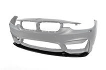 BMW 4 Series F32/F33/F36 2012-2020 Frontspoiler DPT Lip V-2 (Für M4, Schwarz Glanz) Foto 10