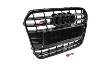 Audi A6 C7 2011-2017 Frontgrill schwarz mit schwarzem Rahmen S-Style (2011-2014) Foto 2