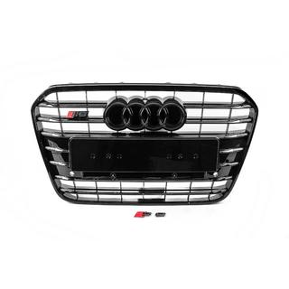 Frontgrill schwarz mit schwarzem Rahmen S-Style (2011-2014) Foto 1