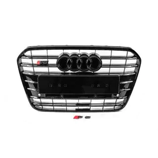 Frontgrill schwarz mit schwarzem Rahmen S-Style (2011-2014) Foto 1