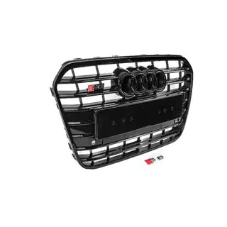 Frontgrill schwarz mit schwarzem Rahmen S-Style (2011-2014) Foto 2