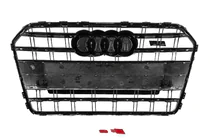 Audi A6 C7 2011-2017 Frontgrill Schwarz mit Chromrahmen S-Style (2014-2017) Foto 4