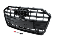 Audi A6 C8 2018–2025 Frontgrill S-Style (schwarz) Foto 2