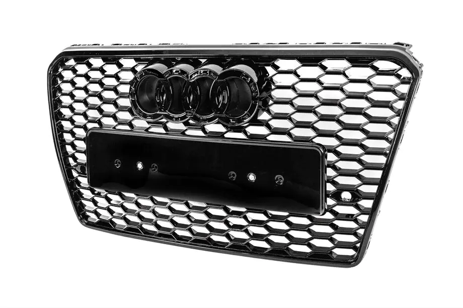 Audi A7 2010-2018 Frontgrill RS-Style (2010-2014, schwarz) Foto 2