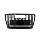 Audi A7 2010-2018 Frontgrill RS-Style mit Quattro Schriftzug (2010-2014, schwarz) Foto 1