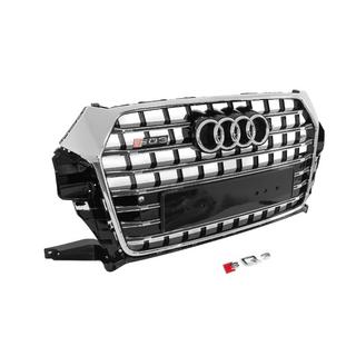 Frontgrill RSQ-Style (2015-2019, schwarz mit Chrom) Foto 3