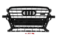 Audi Q5 2008-2017 Frontgrill SQ-Style (2012-2017, schwarz mit Chrom) Foto 4