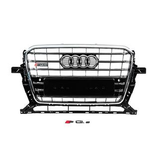 Frontgrill SQ-Style (2012-2017, schwarz mit Chrom) Audi Q5 2008-2017 Foto 1