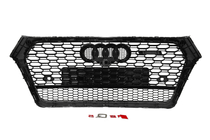 Audi Q5 2017-2025 Frontgrill RSQ-Style (2017-2020, schwarz) Foto 5