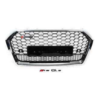 Frontgrill RSQ-Style ohne Logo (2017-2020, schwarz mit Chrom) Foto 1