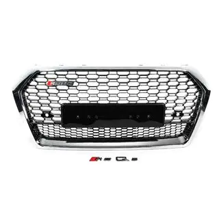 Frontgrill RSQ-Style ohne Logo (2017-2020, schwarz mit Chrom) Foto 1