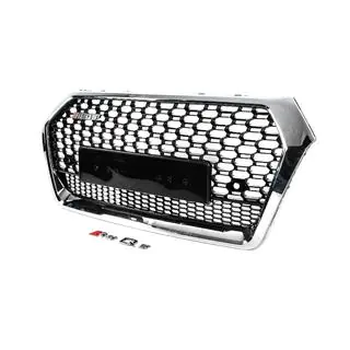 Frontgrill RSQ-Style ohne Logo (2017-2020, schwarz mit Chrom) Foto 2