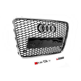 Frontgrill RSQ-Style (schwarz mit Chrom) Foto 3