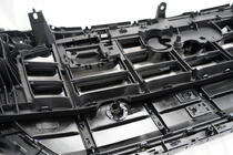 Audi Q8 2018- Frontgrill SQ-Style (2018-2023, schwarz mit Chrom) Foto 7
