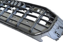 Audi Q8 2018- Frontgrill SQ-Style (2018-2023, schwarz) Foto 3