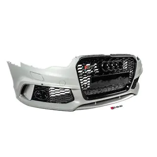Frontstoßstange mit schwarzem Grill RS6-Style (2011-2014) Foto 4