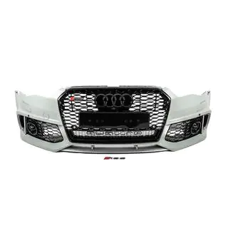 Frontstoßstange mit schwarzem RS6-Style Grill (2014–2017) Foto 1