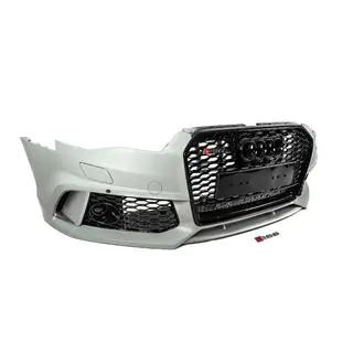 Frontstoßstange mit schwarzem RS6-Style Grill (2014–2017) Foto 4