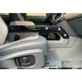 Schwarze Innenraum Abdeckungen Land Rover Defender 2019- Foto 3