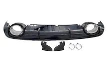 Audi A6 C6 2004-2011 Heckdiffusor mit Endrohren RS-Style Foto 1