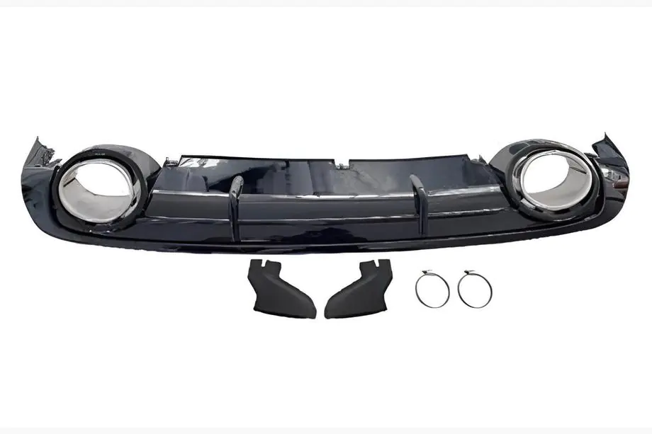 Audi A6 C6 2004-2011 Heckdiffusor mit Endrohren RS-Style Image