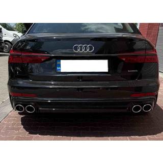Heckdiffusor mit Endrohren S-Style (für S / S-Line) Audi A6 C8 2018–2025 Foto 1