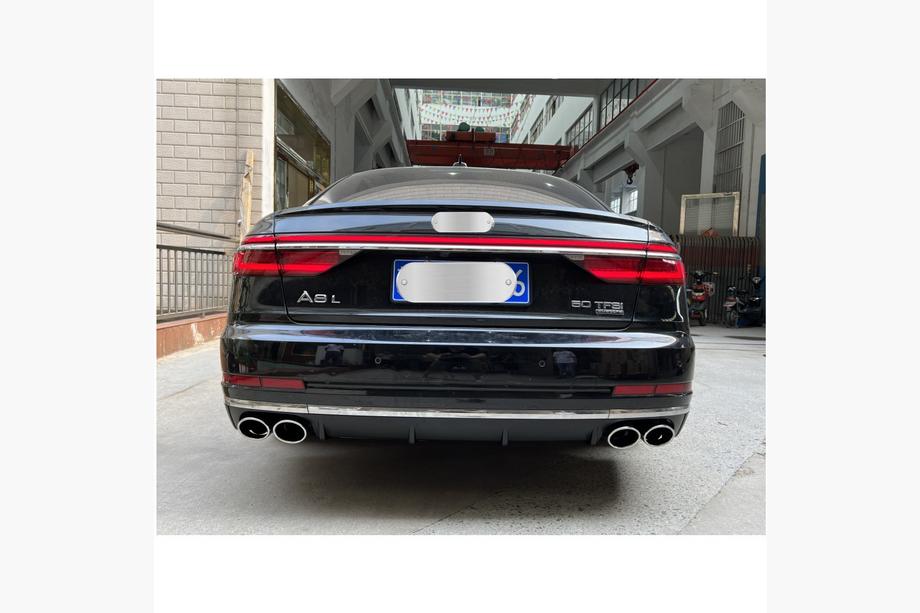 Audi A8 2018- Heckdiffusor mit Endrohren S-Style (2018-2021) Image