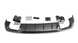 Audi A3 2012-2020 Heckdiffusor mit Endrohren V-2 (für S/S-Line, 2016-2020) Foto 1