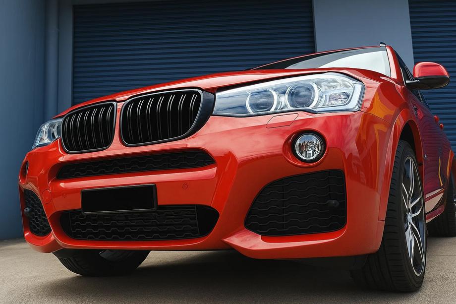 BMW X3 F25 2011-2018 Nieren M-Look (2014-2018, Schwarz Glanz) Image