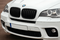 BMW X6 E71 2008–2014 Nieren M-Look V1 (Schwarz Glanz) Foto 1