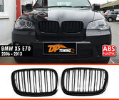 BMW X6 E71 2008–2014 Nieren M-Look V1 (Schwarz Glanz) Foto 2