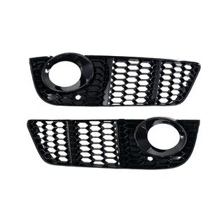 Nebelscheinwerfer-Gitter RS-Style (2007-2011, 2 Stk, Schwarz) Audi A5 2007-2015 Foto 2
