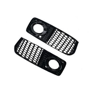 RS-Style Nebelscheinwerfer-Gitter (für S-Line, 2007-2011, 2 Stk, Schwarz) Audi A5 2007-2015 Foto 1