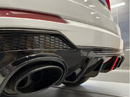 Audi Q3 2019–2025 Heckdiffusor mit Endrohren QRS-Style Foto 1