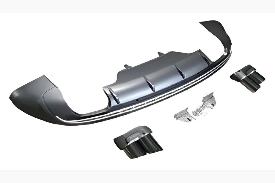 Audi Q5 2008-2017 Heckdiffusor mit Endrohren QS-Style Image