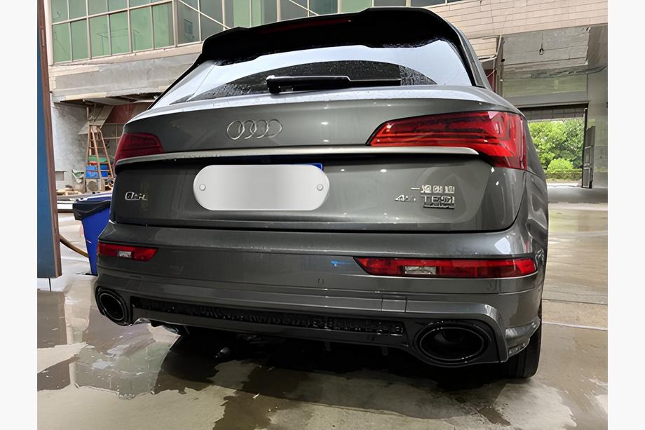 Audi Q5 2008-2017 Heckdiffusor mit Endrohren QRS-Style Image