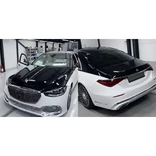 Facelift Komplettset auf W223 Maybach (mit Türgriffen und Einsätzen) Foto 2