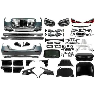 Facelift Komplettset auf W223 Maybach (mit Türgriffen und Einsätzen) Foto 1