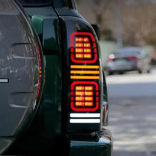 Rückleuchten Smoke Black LED (2004-2008, 2 Stk) Nissan Patrol Y61 1997-2011 Foto 2
