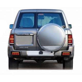 Rückleuchten Smoke Black LED (1999-2004, 2 Stk) Nissan Patrol Y61 1997-2011 Foto 2