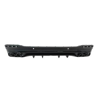 Heckdiffusor mit Endrohren Black (Design GLS53) Mercedes GLS X167 2019- Foto 1