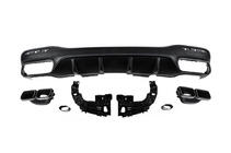 Mercedes GLE/ML class W166 2011-2018 Heckdiffusor für GLE (Design GLE63 Black) Foto 2