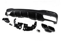 Mercedes GLE/ML class W166 2011-2018 Heckdiffusor für GLE (Design GLE63 Black) Foto 5