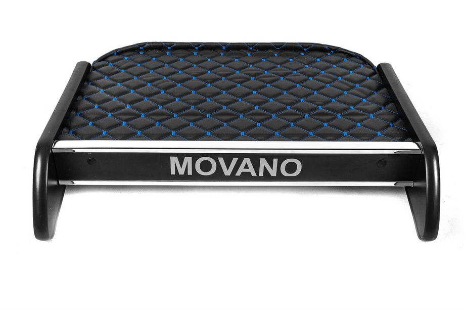 Opel Movano 2010-2021 Armaturenbrett Ablage (Schwarz mit blauer Naht) Image