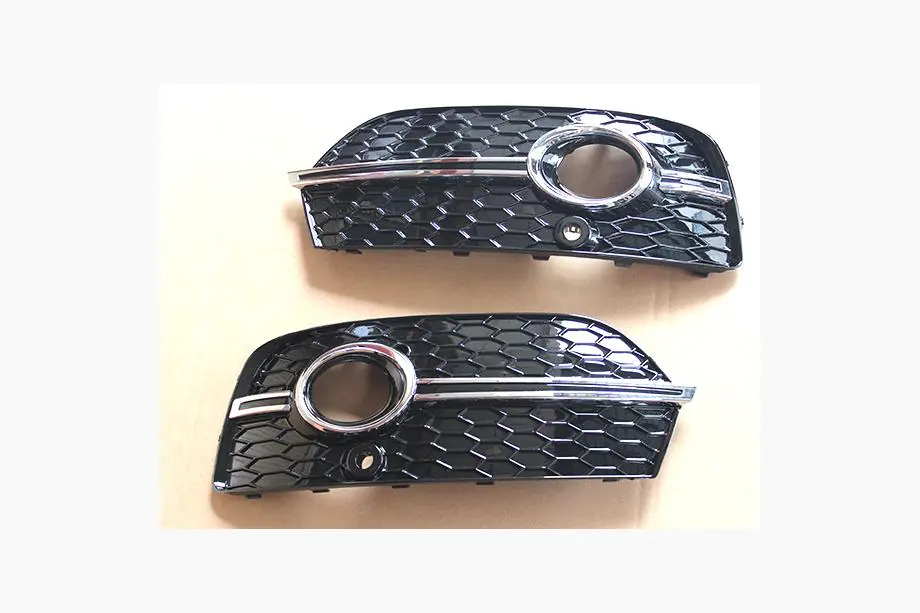 Audi Q3 2011-2019 Nebelscheinwerfer-Gitter RSQ-Style (2011-2015, 2 Stk, Schwarz) Image