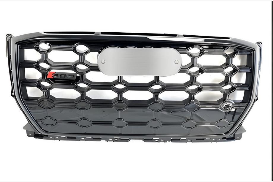 Audi Q2 2016- Frontgrill SQ-Style V1 (2016-2024, Schwarz) Image