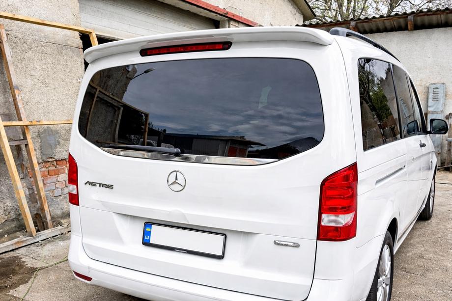 Mercedes Vito/V-class W447 2014- Heckspoiler ABS (Weiß Glanz) Image